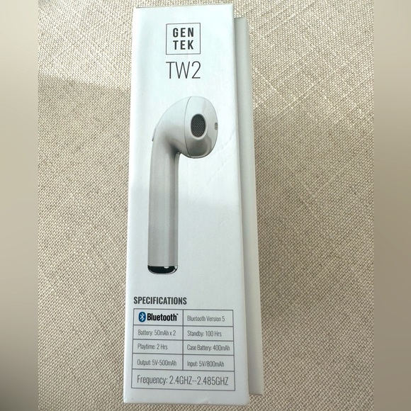 Wireless Earbuds GENTEK Bluetooth. charge case included - Picture 5 of 5